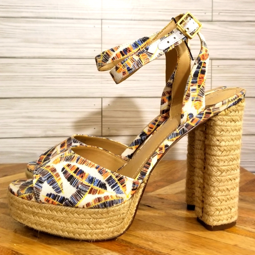 Gibson‎ Latimer Luciana Multicolor Espadrille Platform Heels